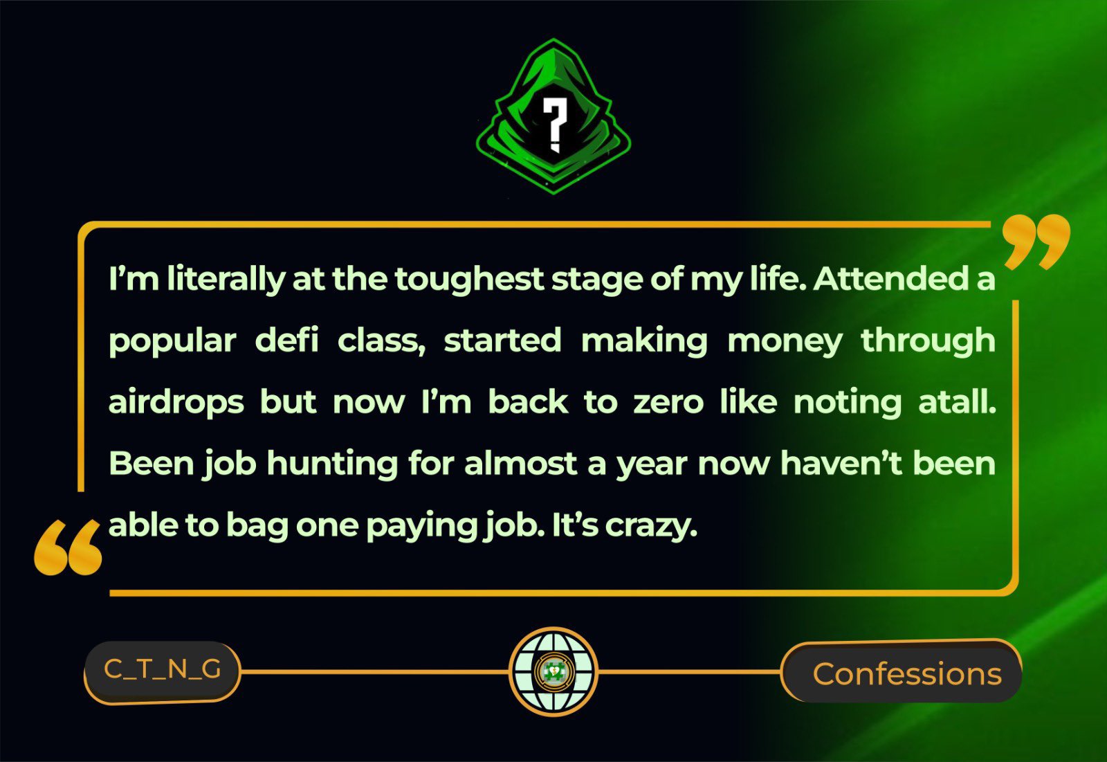 Anonymous Confession 1